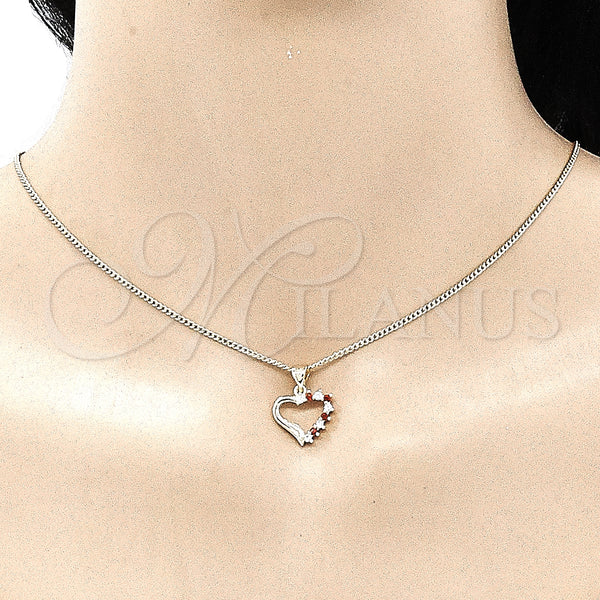 Gold Filled Ring — Earring and Pendant Adult Set Heart Design with — alternate product view — SKU 135783 | Oro Laminado anillo — Earring and Pendant Adult Set corazón diseño with — SKU 135783