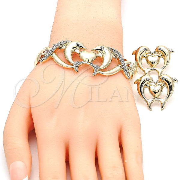 Gold Filled Ring — Necklace Bracelet and Earring Hugs and Kisses and — alternate product view — SKU 135817 | Oro Laminado anillo — Necklace Bracelet and Earring Hugs and Kisses and — SKU 135817