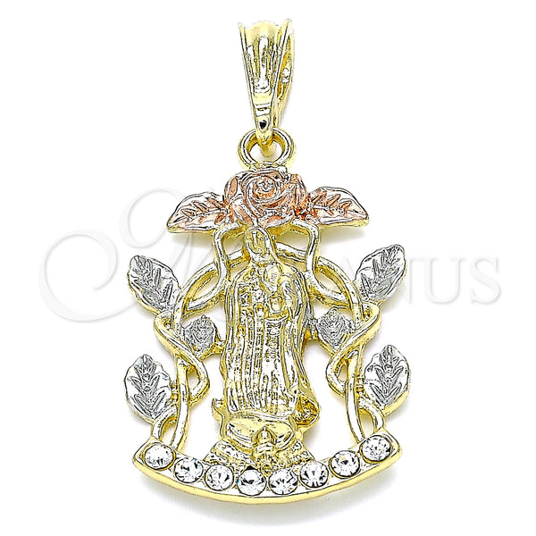 Gold Filled Pendant — Religious Pendant Polished 05. — main product view — SKU 136132 | Oro Laminado dije — Religious Pendant pulido 05. — SKU 136132
