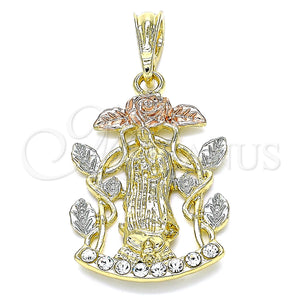 Gold Filled Pendant — Religious Pendant Polished 05. — main product view — SKU 136132 | Oro Laminado dije — Religious Pendant pulido 05. — SKU 136132