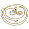 Oro Laminado Pendant Necklace, Gold Filled Style Polished, Golden Finish, 04.380.0006.20 (20 Inches Length)