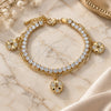 Oro Laminado Charm Bracelet, Gold Filled Style Polished, Golden Finish, 03.63.2183.08 (8 Inches Length)