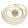 Oro Laminado Pendant Necklace, Gold Filled Style Polished, Golden Finish, 04.94.0036.1.20 (20 Inches Length)