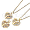 Oro Laminado Pendant Necklace, Gold Filled Style Polished, Golden Finish, 04.94.0038.1.20 (20 Inches Length)