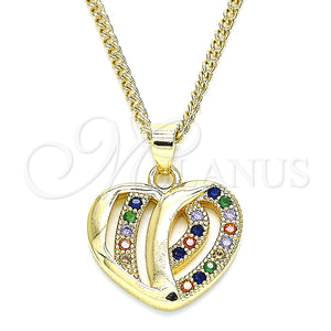 Gold Filled Necklace — Pendant Necklace Polished 04.94. 20 Inches Length — main product view — SKU 136197 | Oro Laminado collar — Pendant Necklace pulido 04.94. 20 Inches Length — SKU 136197