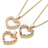 Oro Laminado Pendant Necklace, Gold Filled Style Polished, Golden Finish, 04.94.0040.1.20 (20 Inches Length)