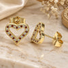 Oro Laminado Stud Earring, Gold Filled Style Polished, Golden Finish, 02.156.0484.1
