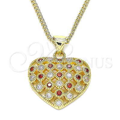Gold Filled Gold-Filled Heart Necklace 04.156.0118.1.20 for wholesale, main product view