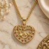 Oro Laminado Pendant Necklace, Gold Filled Style Polished, Golden Finish, 04.156.0350.1.20 (20 Inches Length)