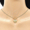 Oro Laminado Pendant Necklace, Gold Filled Style Polished, Golden Finish, 04.156.0352.1.20 (20 Inches Length)