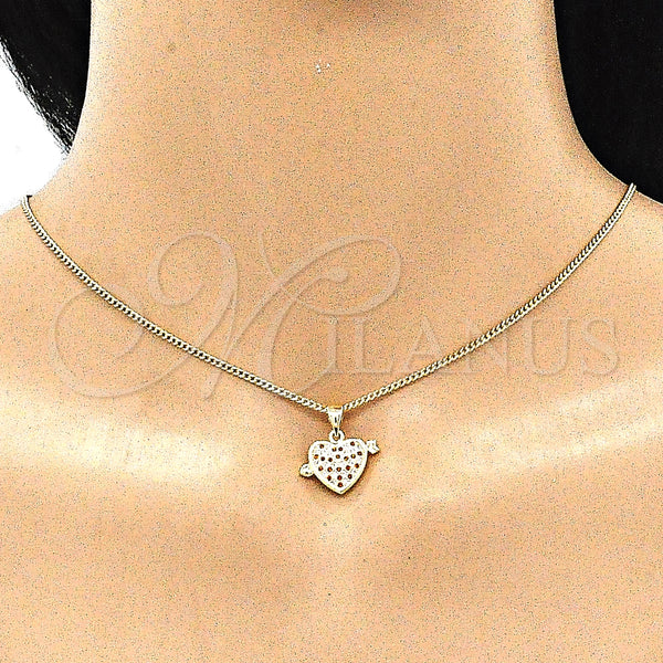 Gold Filled Ring — Earring and Pendant Adult Set Polished 10. — alternate product view — SKU 136249 | Oro Laminado anillo — Earring and Pendant Adult Set pulido 10. — SKU 136249