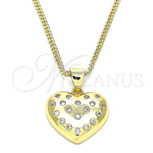 Gold Filled Necklace — Pendant Necklace Polished 04. 20 Inches Length — main product view — SKU 136256 | Oro Laminado collar — Pendant Necklace pulido 04. 20 Inches Length — SKU 136256