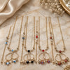 Oro Laminado Earring and Pendant Adult Set, Gold Filled Style Polished, Golden Finish, NKSETKIT10100-02