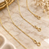 Oro Laminado Basic Necklace, Gold Filled Style Figaro Design, Polished, Golden Finish, 04.58.0004.18 (0.60 Gauge, 02 MM Thickness, 18 Inches Length)
