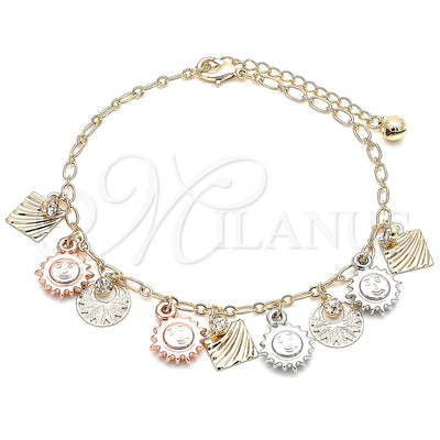 Gold Filled Gold-Filled Sun Anklet 03.331.0056.10 for wholesale, main product view