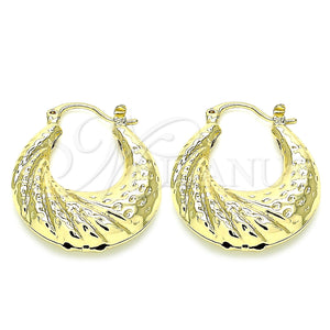 Gold Filled Hoop Earrings — Small Hoop Hollow Design Polished 02. — main product view — SKU 139953 | Oro Laminado aretes de aro — Small Hoop Hollow diseño pulido 02. — SKU 139953