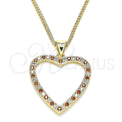 Collar de Oro Laminado 04.156.0380.1.20 por Mayoreo, vista principal del producto