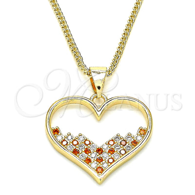 Collar de Oro Laminado 04.156.0381.1.20 por Mayoreo, vista principal del producto