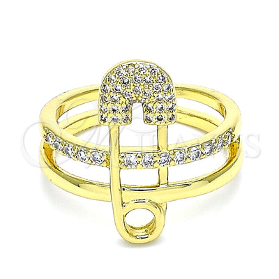 Gold Filled Gold-Filled Paperclip Ring 01.341.0025 for wholesale, main product view
