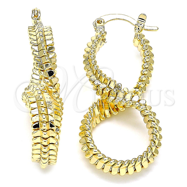 Gold Filled Hoop Earrings — Small Hoop Polished 02. — main product view — SKU 140480 | Oro Laminado aretes de aro — Small Hoop pulido 02. — SKU 140480