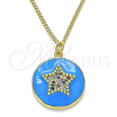Gold-Filled Star Necklace 04.374.0001.20 — main product image — SKU 140596 | Collar de Oro Laminado 04.374.0001.20 — imagen principal del producto — SKU 140596