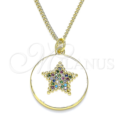 Gold Filled Gold-Filled Star Necklace 04.374.0001.1.20 for wholesale, main product view