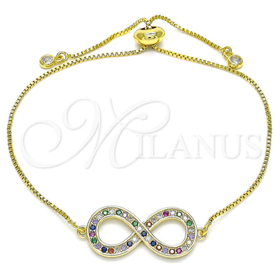 Gold-Filled Infinite Bracelet 03.156.0022.1.11 — main product image — SKU 140612 | Pulsera de Oro Laminado 03.156.0022.1.11 — imagen principal del producto — SKU 140612