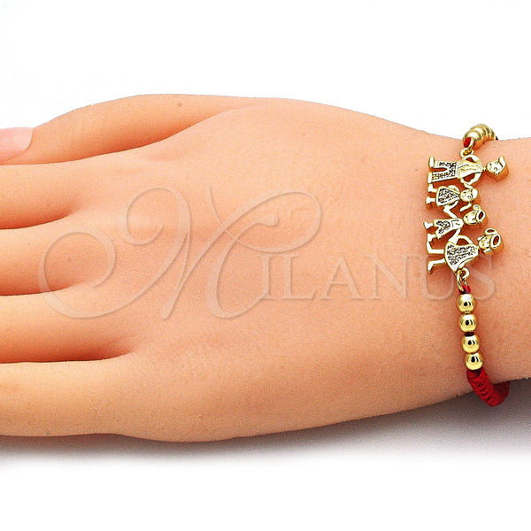 Gold Filled Bracelet — Adjustable Bolo Bracelet Little Girl and Little Boy — alternate product view — SKU 140667 | Oro Laminado brazalete — Adjustable Bolo Bracelet Little Girl and Little Boy — SKU 140667