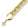 Oro Laminado Basic Bracelet, Gold Filled Style Polished, Golden Finish, 03.331.0122.08 (15 MM Thickness, 8 Inches Length)