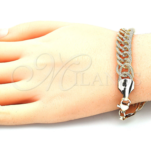 Gold Filled Bracelet — Basic Bracelet Polished 03. 10 MM Thickness 9 — alternate product view — SKU 140780 | Oro Laminado brazalete — básico Bracelet pulido 03. 10 MM Thickness 9 — SKU 140780