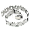 Stainless Steel Solid Bracelet, Polished, Steel Finish, 03.114.0300.2.09