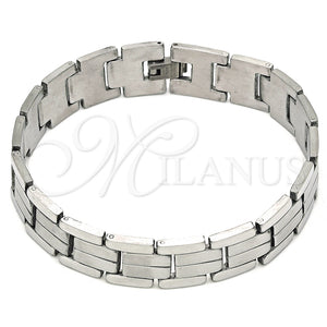 Stainless Steel Bracelet — Solid Bracelet Polished 03. 14 MM Thickness 9 — main product view — SKU 140860 | Acero Inoxidable brazalete — Solid Bracelet pulido 03. 14 MM Thickness 9 — SKU 140860