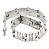 Stainless Steel Solid Bracelet, Polished, Steel Finish, 03.114.0257.2.09