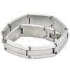 Stainless Steel Solid Bracelet, Polished, Steel Finish, 03.114.0371.1.09
