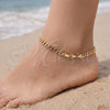 Oro Laminado Basic Anklet, Gold Filled Style Miami Cuban Design, Polished, Golden Finish, 03.213.0100.10 (06 MM Thickness, 10 Inches Length)