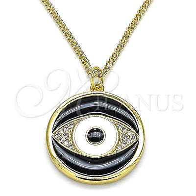 Gold Filled Gold-Filled Evil Eye Necklace 04.313.0030.20 for wholesale, main product view