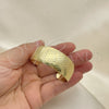 Oro Laminado Individual Bangle, Gold Filled Style Polished, Golden Finish, 07.101.0022.3 (18 MM Thickness, One size fits all)