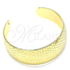Oro Laminado Individual Bangle, Gold Filled Style Polished, Golden Finish, 07.101.0022.3 (18 MM Thickness, One size fits all)