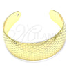 Oro Laminado Individual Bangle, Gold Filled Style Polished, Golden Finish, 07.101.0022.3 (18 MM Thickness, One size fits all)