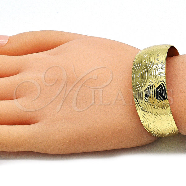Gold Filled Jewelry — Individual Bangle Polished 07. 18 MM Thickness One — alternate product view — SKU 141122 | Oro Laminado joyería — Individual Bangle pulido 07. 18 MM Thickness One — SKU 141122