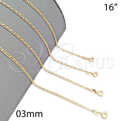Gold Filled Gold-Filled Mariner Necklace 04.58.0012.16 for wholesale, main product view