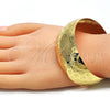 Oro Laminado Individual Bangle, Gold Filled Style Polished, Golden Finish, 07.101.0024 (25 MM Thickness, One size fits all)