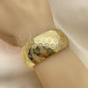 Oro Laminado Individual Bangle, Gold Filled Style Polished, Golden Finish, 07.101.0024 (25 MM Thickness, One size fits all)