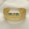 Oro Laminado Individual Bangle, Gold Filled Style Polished, Golden Finish, 07.101.0024 (25 MM Thickness, One size fits all)