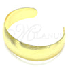 Oro Laminado Individual Bangle, Gold Filled Style Diamond Cutting Finish, Golden Finish, 07.101.0026 (25 MM Thickness, One size fits all)