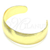 Oro Laminado Individual Bangle, Gold Filled Style Diamond Cutting Finish, Golden Finish, 07.101.0026 (25 MM Thickness, One size fits all)