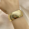 Oro Laminado Individual Bangle, Gold Filled Style Polished, Golden Finish, 07.101.0027 (25 MM Thickness, One size fits all)