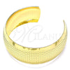 Oro Laminado Individual Bangle, Gold Filled Style Polished, Golden Finish, 07.101.0027 (25 MM Thickness, One size fits all)