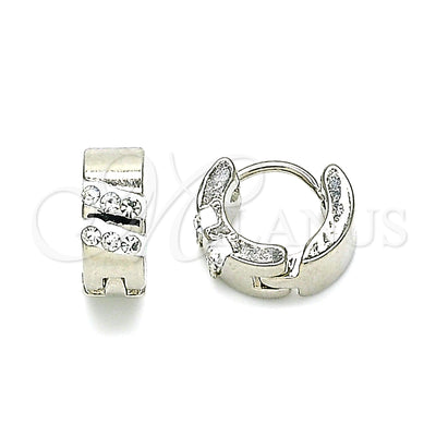 Stainless Steel Hoop Earrings 02.230.0047.10 for wholesale, main product view
