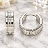 Stainless Steel Huggie Hoop, Polished, Steel Finish, 02.230.0053.20